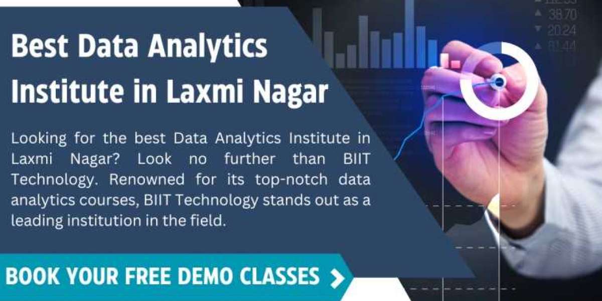 Which institution is best for data analytics course in Laxmi Nagar?